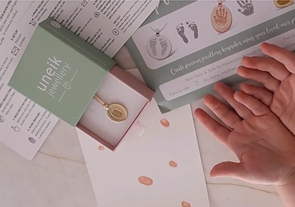 uneik jewellery fingerprint kit