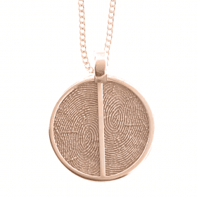 Uneik Jewellery - fingerprint name handprint footprint pawprint pet memorial keepsake gift 9ct gold sterling silver Melbourne Australia unique