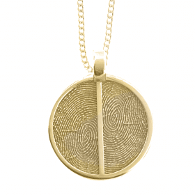 Uneik Jewellery - fingerprint name handprint footprint pawprint pet memorial keepsake gift 9ct gold sterling silver Melbourne Australia unique