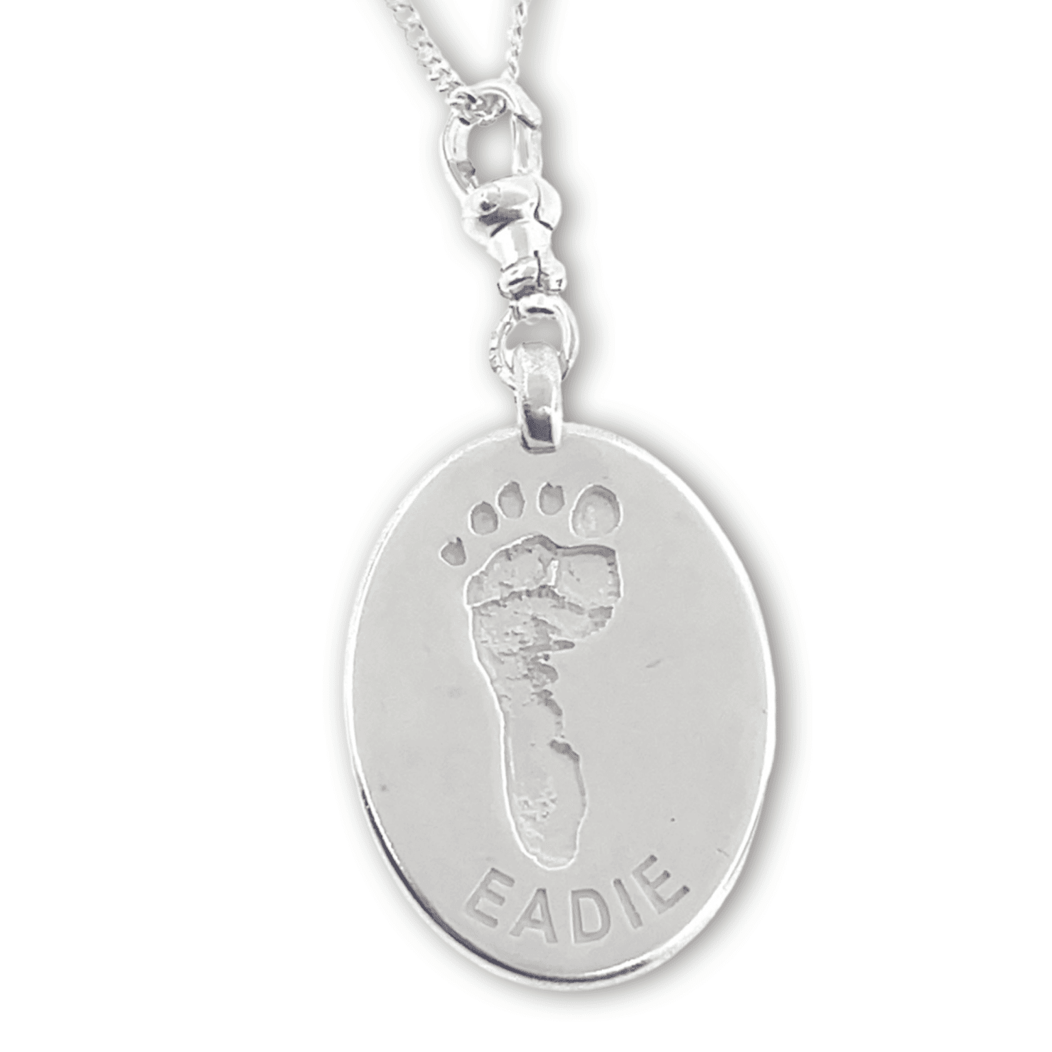 Uneik Jewellery - fingerprint name handprint footprint pawprint pet memorial keepsake gift 9ct gold sterling silver Melbourne Australia unique