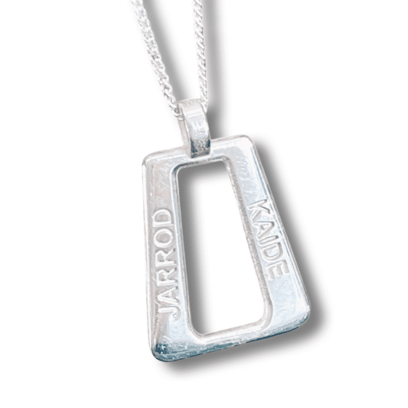 Uneik Jewellery - fingerprint name handprint footprint pawprint pet memorial keepsake gift 9ct gold sterling silver Melbourne Australia unique