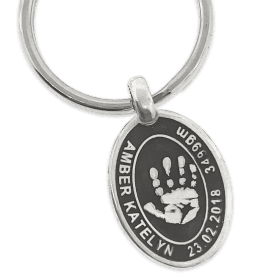 personalised jewellery that features your loved ones handprint, footprint, fingerprint, name or a special moment. Create a beautiful keepsake or a memory piece of unique jewelry.