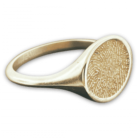 Uneik Jewellery - fingerprint name handprint footprint pawprint pet memorial keepsake gift 9ct gold sterling silver Melbourne Australia unique