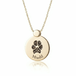 Mindil Dog Pendant - Memorial Ashes Jewellery, 2 sizes
