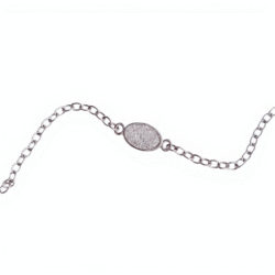 Personalized jewelry fingerprint pendant necklace. Thumbprint jewellery. Keepsake or memorial jewellery.
