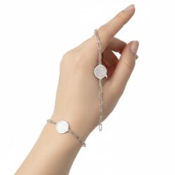 Personalized jewelry fingerprint pendant necklace. Thumbprint jewellery. Keepsake or memorial jewellery.