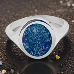 Ashes jewellery or cremation jewellery, made in Australia from 9ct Gold and Sterling Silver. Human and Pet ashes. Memorial Jewellery.