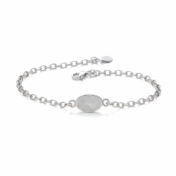 Personalized jewelry fingerprint pendant necklace. Thumbprint jewellery. Keepsake or memorial jewellery.