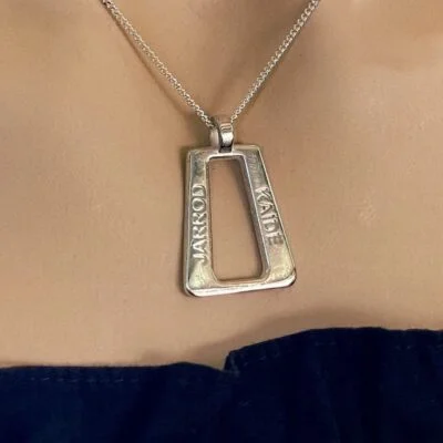 personalised name necklace